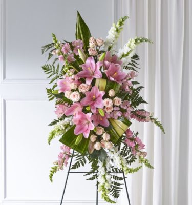 Pink Elegance - Standing Spray (S14-C)